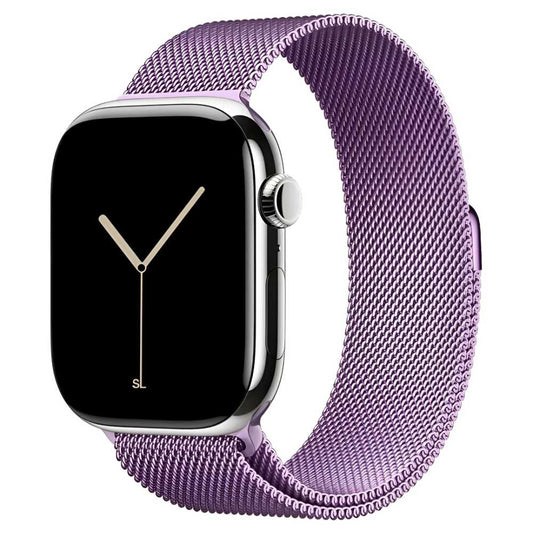 Soka Milan Metal Bands for Apple Watch (42/44/45/46/49 MM) [S10] - Purple