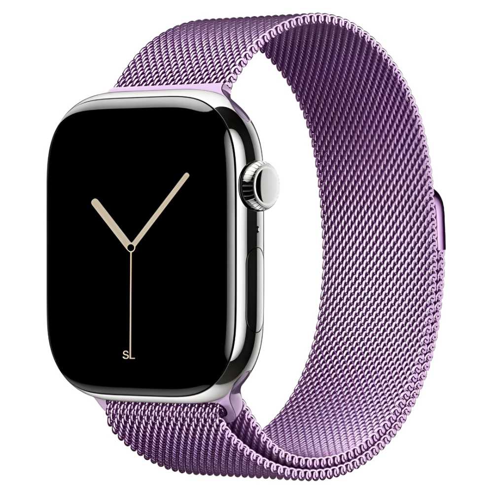 Soka Milan Metal Bands for Apple Watch (38/40/41/42 MM) [S10] - Purple