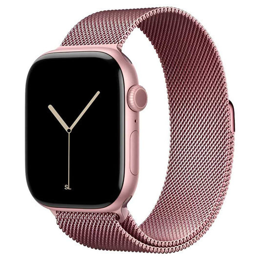 Soka Milan Metal Bands for Apple Watch (42/44/45/46/49 MM) [S10] - Rose Gold