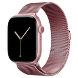 Soka Milan Metal Bands for Apple Watch (42/44/45/46/49 MM) [S10] - Rose Gold