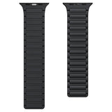 Soka Ocean Silicone Magnetic Apple Watch Band (38/40/41/42 MM) [S10/S11] - Black