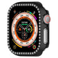 Soka Sparking Diamond PC Case for Apple Watch (40 MM) - Black
