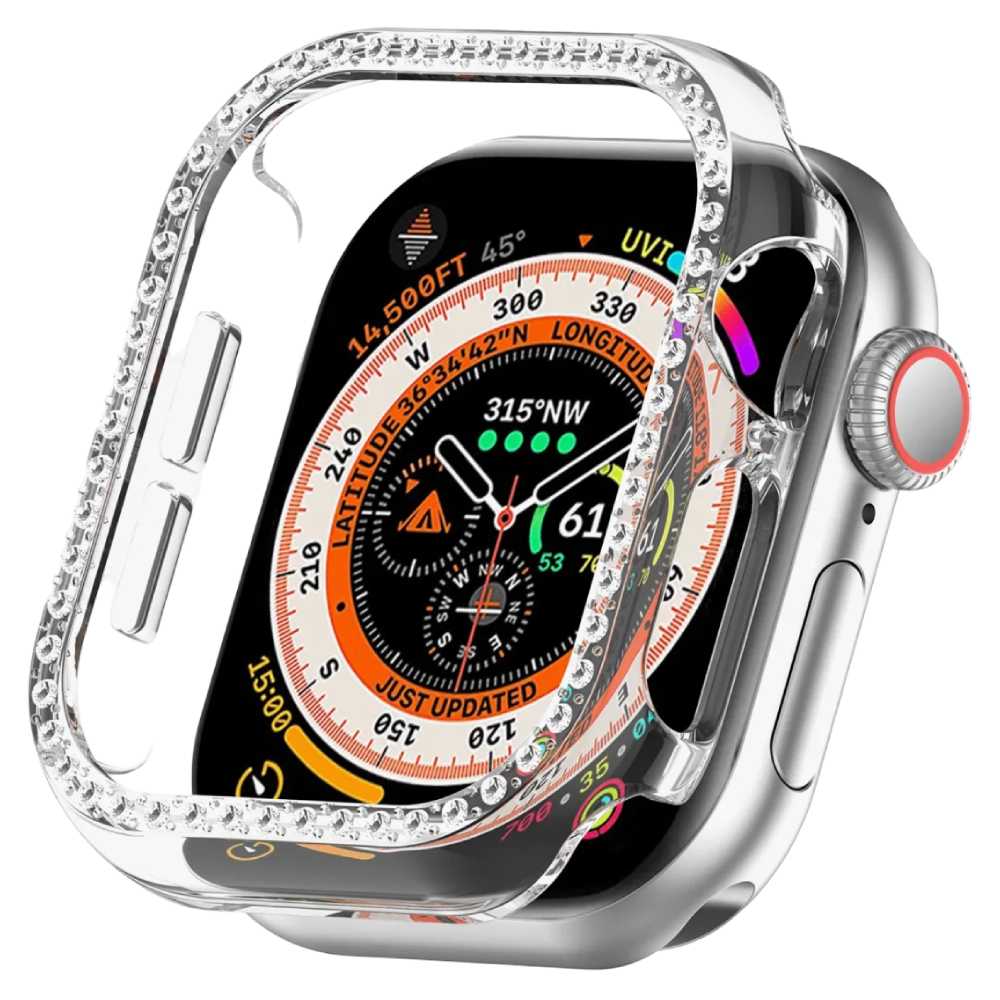 Soka Sparking Diamond PC Case for Apple Watch (40 MM) - Clear