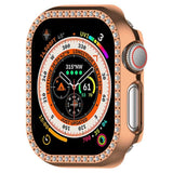 Soka Sparking Diamond PC Case for Apple Watch (44 MM) - Rose Gold