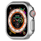 Soka Sparking Diamond PC Case for Apple Watch (41 MM) - Silver