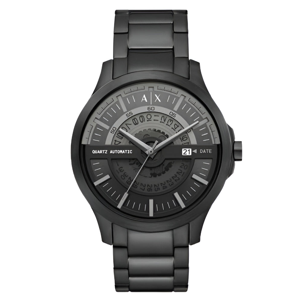 Armani Exchange Automatic Three-Hand Date Stainless Steel Men’s Watch (AX2444)
