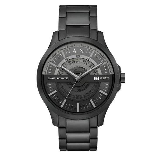 Armani Exchange Automatic Three-Hand Date Stainless Steel Men’s Watch (AX2444)