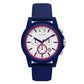 Armani Exchange Chronograph Blue Silicone Men’s Watch (AX2524)