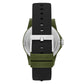 Armani Exchange Three-Hand Black Silicone Men’s Watch (AX2527)