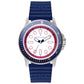 Armani Exchange Two Tone Blue Silicone Strap Men’s Watch (AX1859)