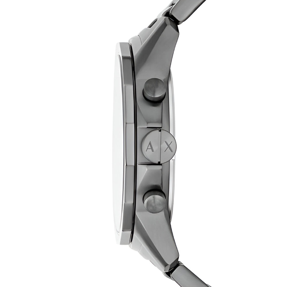 Armani Exchange Chronograph Gunmetal Stainless Steel Men's Watch (AX1731)