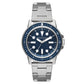 Armani Exchange Leonardo Blue and Silver Men's Watch (AX1861)