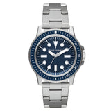 Armani Exchange Leonardo Blue and Silver Men's Watch (AX1861)