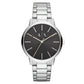 Armani Exchange Three-Hand Black Dial Cyde Silver Men’s Watch (AX2700)