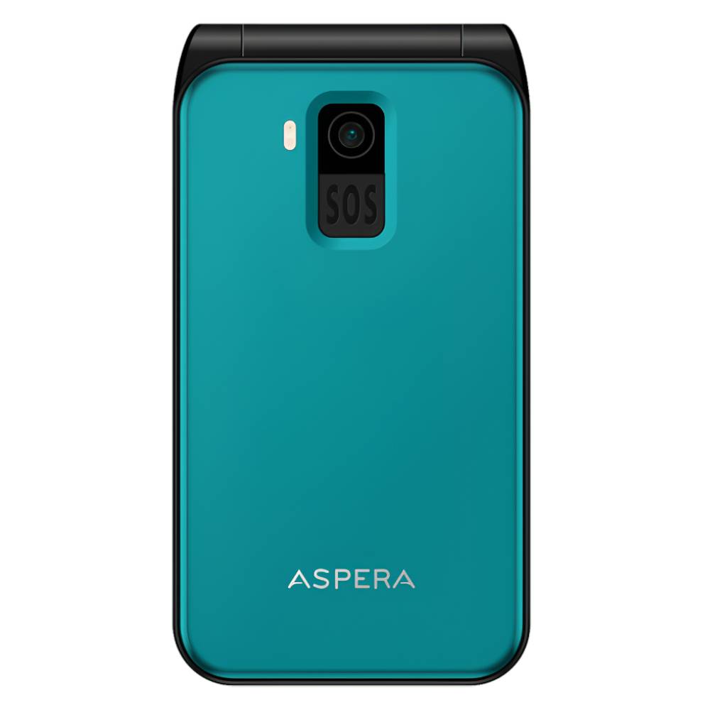 Aspera F46+ (2.8-inch, 128MB/48MB, Flip Phone) - Green