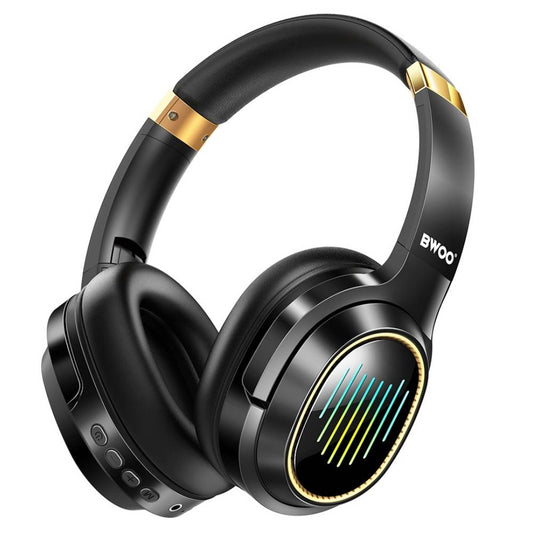BWOO Folding Wireless Headphones - Black [BO-BW586]