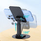 BWOO Foldable Desktop Phone Holder 360 Rotatable Desktop - Black [BO-ZJ132]