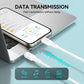 BWOO USB-C to lightning Soft Silicone Fast Charging Data Cable 27W PD (1M)(BO-X329CL) - White