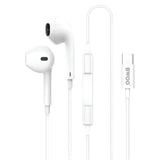 BWOO USB-C Hi-Fi Audio Stereo Wired Earphones (1.2M)(BO-HF175) - White