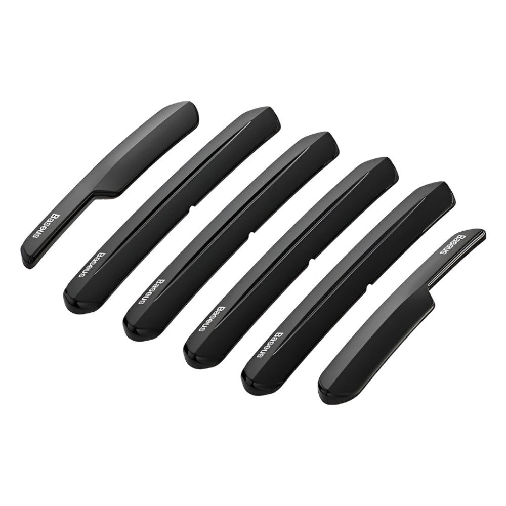 Baseus T-Space Bumper Guard Kit for Tesla Model 3/Y, Pack of 6 - Black