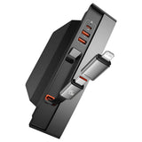 Baseus T-Space Hub for Tesla Model 3/Y with Retractable 45W USB-C Cable - Black