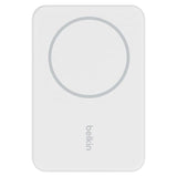 Belkin BoostCharge Magnetic Wireless Power Bank 5k + Stand - White