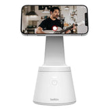 Belkin Magnetic Phone Mount with Face Tracking Works with iPhone 14/ 13/ 12 Series - White