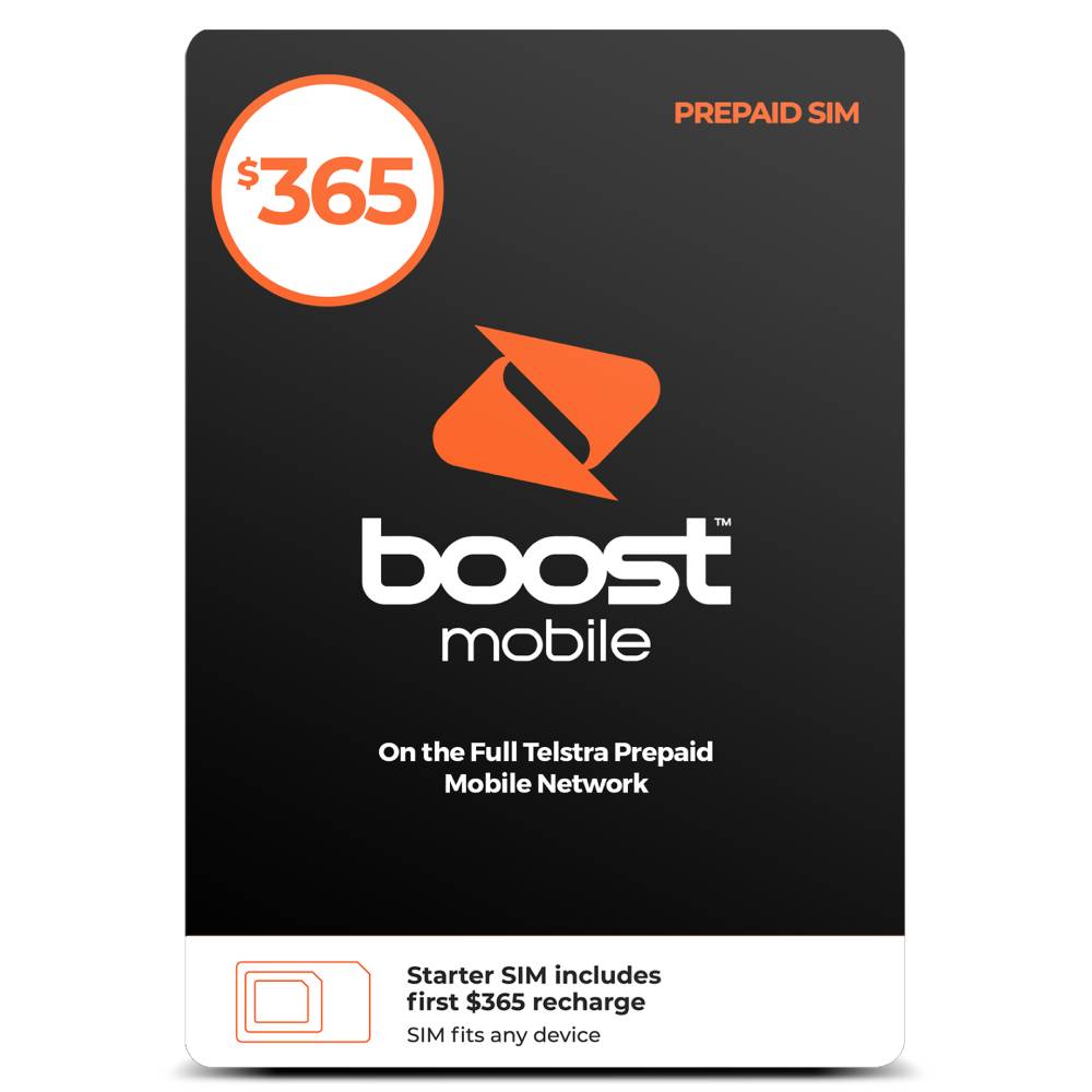 Boost $365 Prepaid SIM