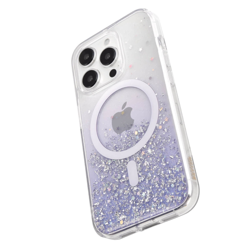 Bryten Starburst Magsafe Case (Suits iPhone 15 Pro) - Purple