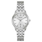 Bulova Silver Dial Classic Stainless Steel Women’s Watch (96M165)