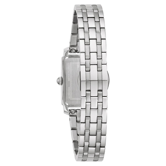 Bulova Sutton Grey Dial Stainless Steel Women's Watch (96P252)