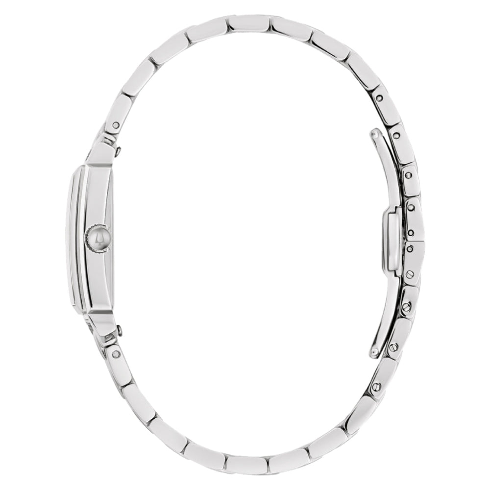 Bulova Sutton Grey Dial Stainless Steel Women's Watch (96P252)