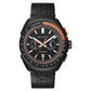 Bulova Racer Chronograph Black Dial Leather Strap Men's Watch (98B428)