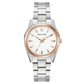 Bulova Classic Surveyor Quartz White Dial Women's Watch (98L337)