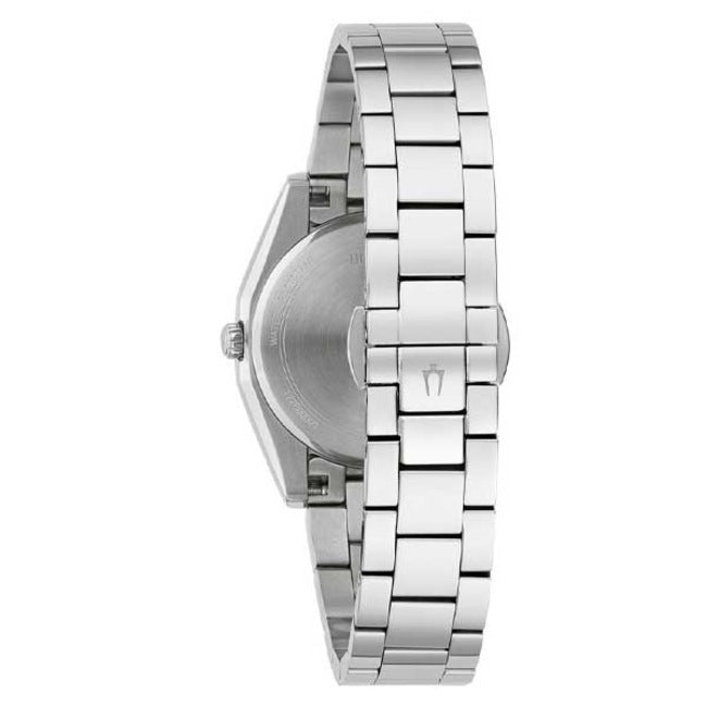 Bulova Blue Dial Surveyor Stainless Steel Women’s Watch (96P229)