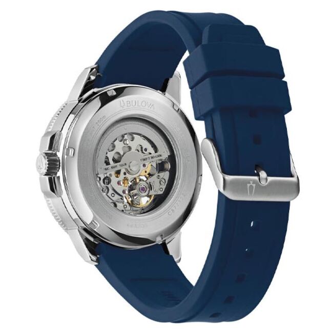 Bulova Marine Star Blue Dial Automatic Men’s Watch (96A303)