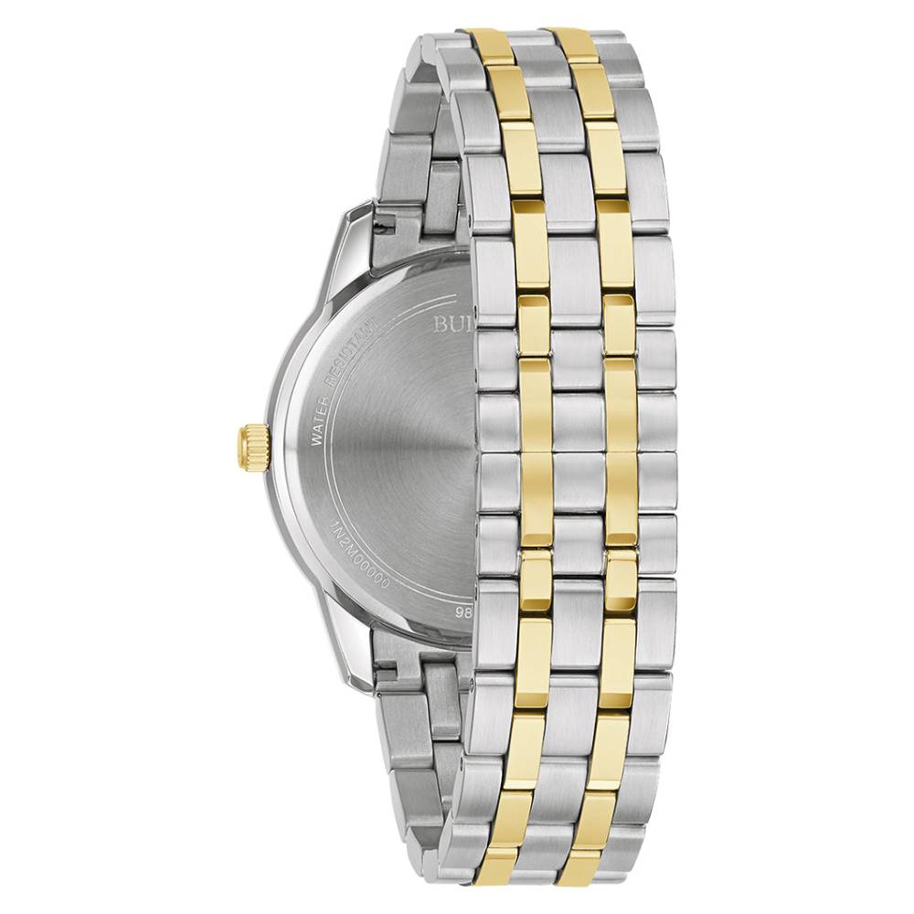 Bulova Silver Classic Sutton Stainless Steel Men's Watch (98B385)