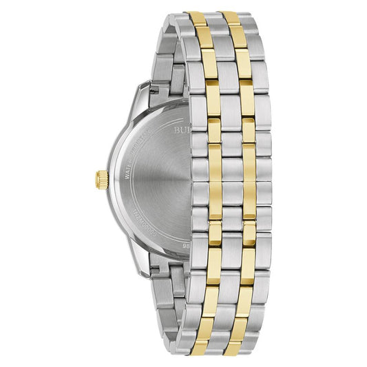 Bulova Silver Classic Sutton Stainless Steel Men's Watch (98B385)