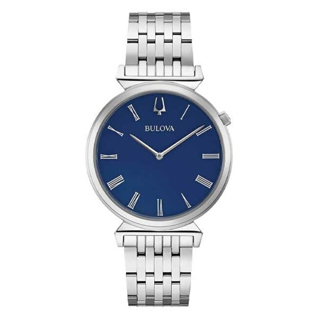 Bulova Blue Dial Classic Regatta Men’s Watch (96A233)