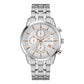 Bulova Silver Dial Classic Chronograph Stainless Steel Men’s Watch (96B411)