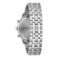 Bulova Black Dial Classic Chronograph Stainless Steel Men’s Watch (96B412)