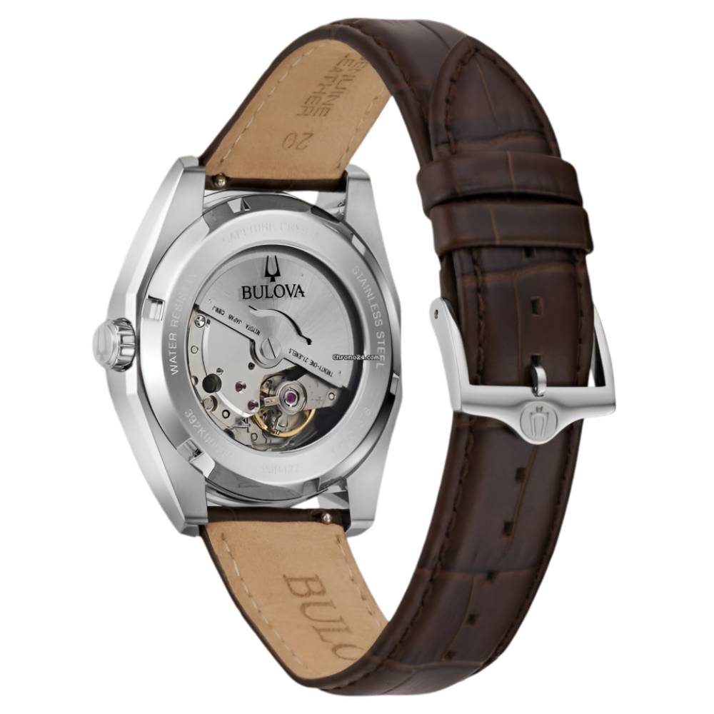 Bulova Surveyor Automatic Green Dial Men's Watch (96B427)