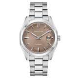 Bulova Surveyor Automatic Brown Dial Men's Watch (96B470)
