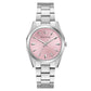 Bulova Classic Surveyor Quartz Ladies Pink Dial Women's Watch (96L348)