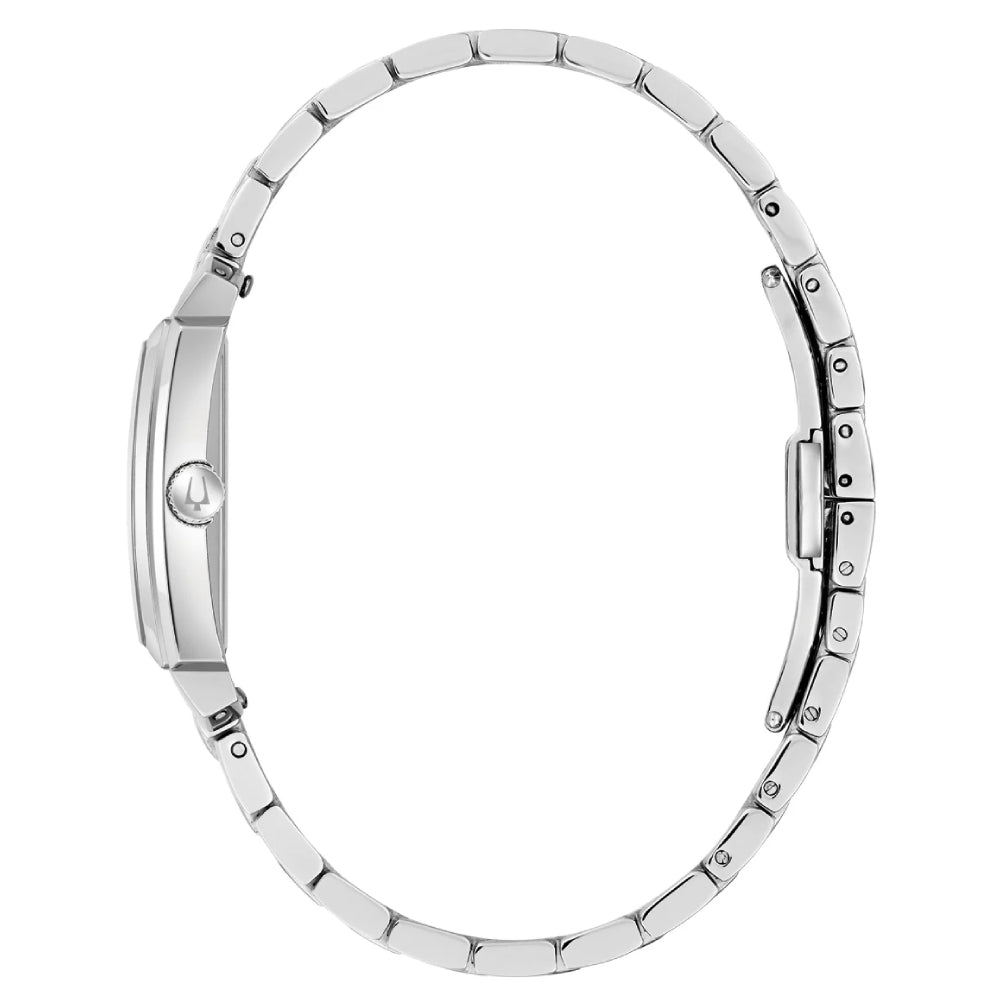 Bulova Sutton Silver Dial Stainless Steel Women's Watch (96L349)
