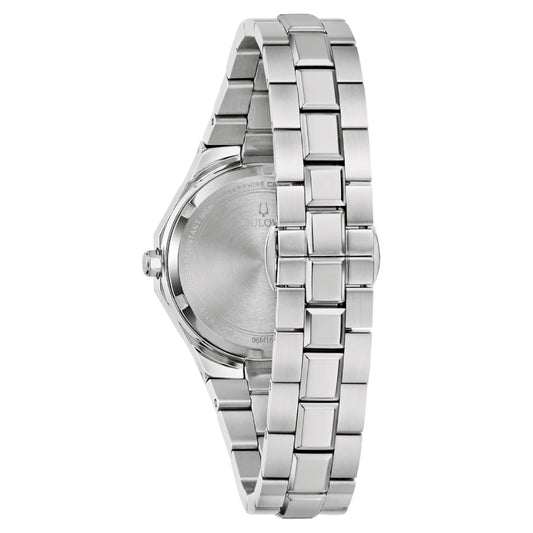 Bulova Classic Prestige Purple Dial Stainless Steel Women's Watch (96M168)