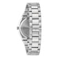 Bulova Turqouise Dial Classic Surveyor Diamond Women's Watch (96P243)