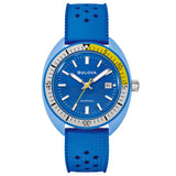 Bulova Snorkel Blue Tang Fish Blue Dial Men's Watch (98B445)