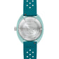 Bulova Snorkel Sea Turtle Brown Dial Rubber Strap Men's Watch (98B446)
