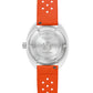 Bulova Snorkel Clownfish White Dial Rubber Strap Men's Watch (98B448)
